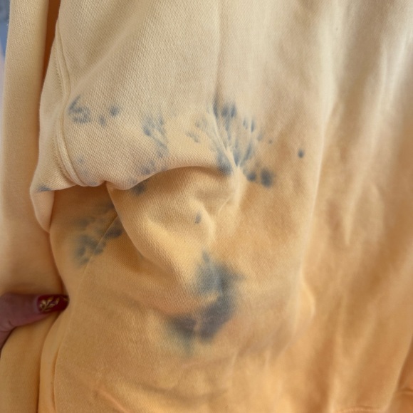 Ombré Champion Yellow Hoodie - Picture 7 of 9